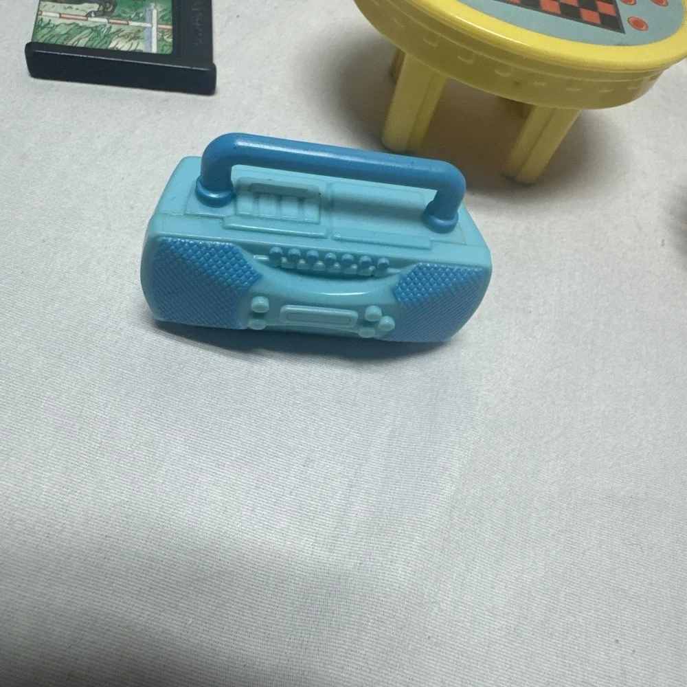 Vintage 90s Fisher-Price Loving Family Furniture Replacement couch vanity lamp